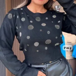 Hermosa Manga Larga con brillo🤩.