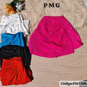 Hermoso Short con detalles de Piedras😘.