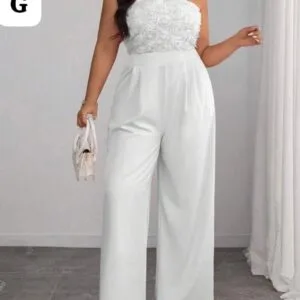 Hermoso Enterizo Largo con detalles de Flores💐.👍