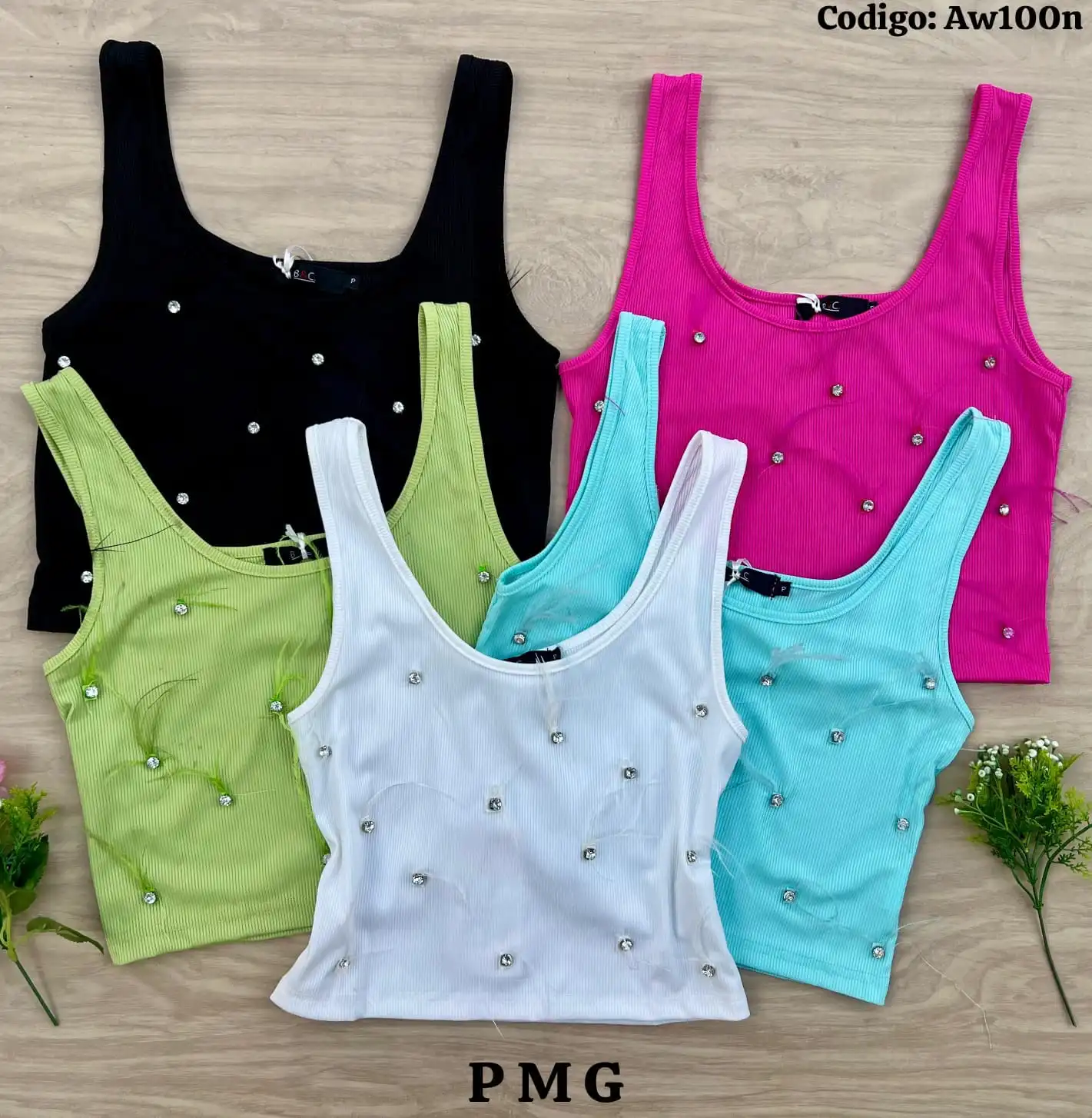 Hermosa Blusa con detalles de Piedras🤩💋. - Imagen 5