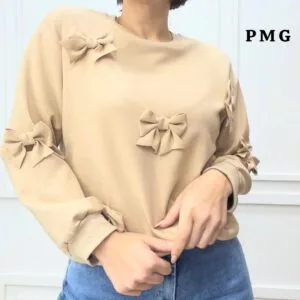 Hermosa Manga Larga con Moño🎀.