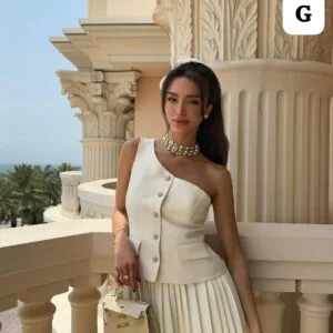 Hermoso Conjunto Blusa y Shorts Falda🌞.👍