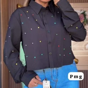 Hermosa Camisa con Brillos 🤩.
