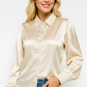 Hermosa Camisa con Brillo🥰.