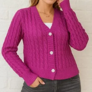 Hermosa Chompita de lana con Botones😍.