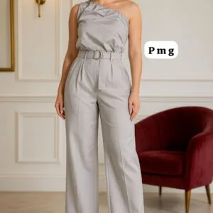 Hermoso Conjunto Blusa y Pantalóna con cinturón😍.👍