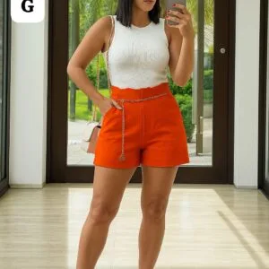 Hermoso Short con Cinturon😘.