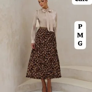 Hermosa Falda Larga animal print😍.