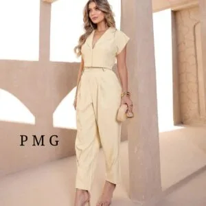 Hermoso Conjunto Pantalona y Blusa con manguita😍.👍