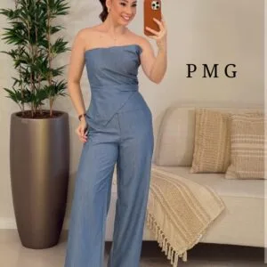 Bello Conjunto Pantalona con Blusa😍.👍