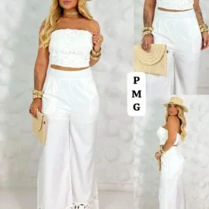 Bello Conjunto Pantalon y Top💖.👍