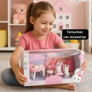 Ternurines Sweet Dreamy con Accesorios – Set de Conejitas✨⭐.