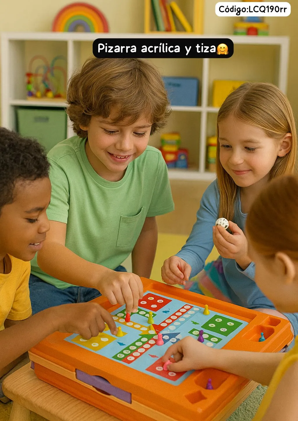 Pizarra Acrílica y de Tiza 5 en 1 – Drawing Board Infantil🎢⭐. - Imagen 3