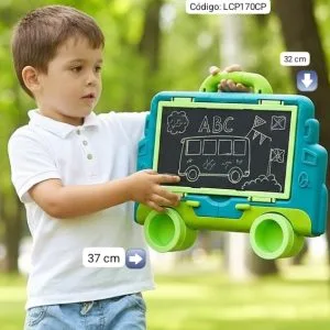 Pizarra Portátil Infantil Graffiti Board 2 en 1🎡⭐.