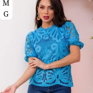 Hermosa Blusa de Encaje😘👍.