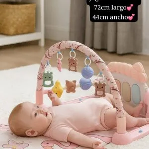 Gimnasio Infantil con Piano y Juguetes Colgantes✨⭐.