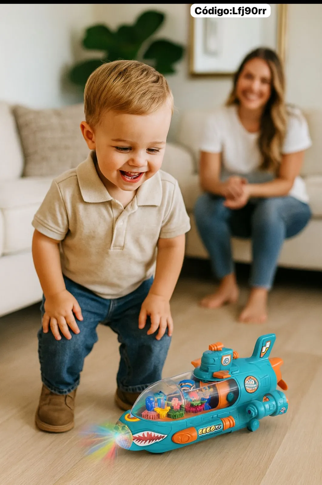 Submarino Explorador con Luces y Sonido✨⭐.