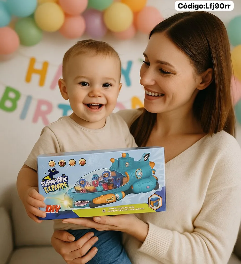 Submarino Explorador con Luces y Sonido✨⭐. - Imagen 2