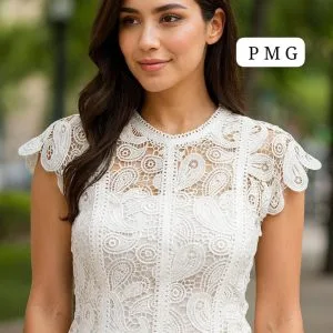 Bella Blusa de Encaje🥰👍.