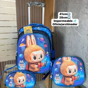 Mochila 3 piezas con Reuda Desmontable Grande😍👍