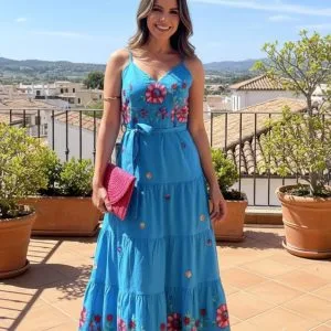 Hermoso Vestido Largo😊.👍