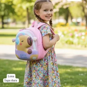 Mochilita Tapa Dura Capibara🦕👍