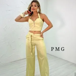 Hermoso Conjunto Blusa con Pantalon😘👍