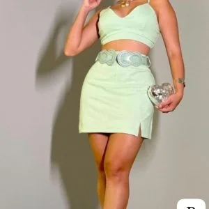 Hermoso Conjunto Con Falda😍👍