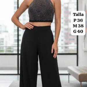 Hermoso Conjunto Top y Pantalona😚👍💋