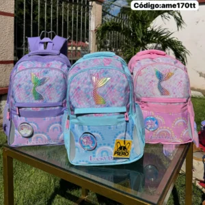 Hermosa Mochila Cirena tamaño Oficia😍🎖⭐.