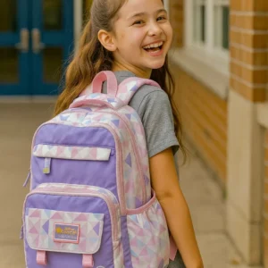 hermosa Mochila Juvenil femenino.