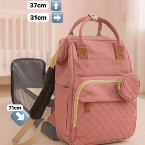 Hermosa Mochila Pañalera con Cuna..