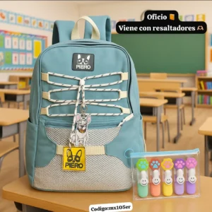 Mochila Piero con llavero..