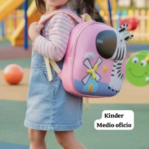 Hermosa Mochilita Zebra