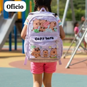 Hermosa Mochila Capibara Grande.