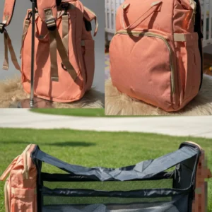 Mochila Pañalera cuna..