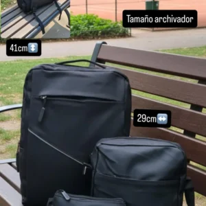 Mochila 3 piezas Mochila, Bandolera y Estuche🤖👍