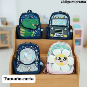 Mochila Infantil con relieve🎪👍