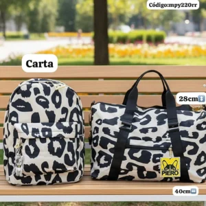 Mochila 2 Piezas Juvenil Bolso y Mochila PRINT🤩👍