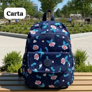 Mochila Estampada Tela Kipling.