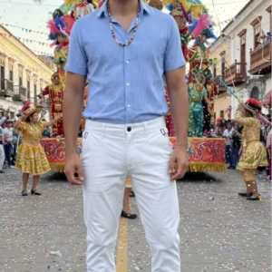 Hermoso Pantalon Blanco de Hombre🤩👍