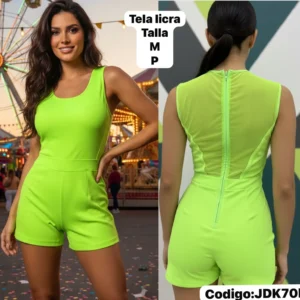 Bello Enterizo Fluorecente🤩👍