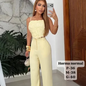 Hermoso Conjunto Blusa y Pantalon🥰👍