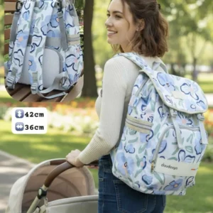 Mochila Pañalera Juvenil con Tapa🍼👍⭐