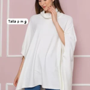 Hermoso Poncho con Cuello🤩👍.
